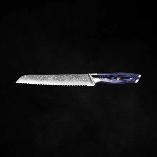 Tora Damascus Bread Knife