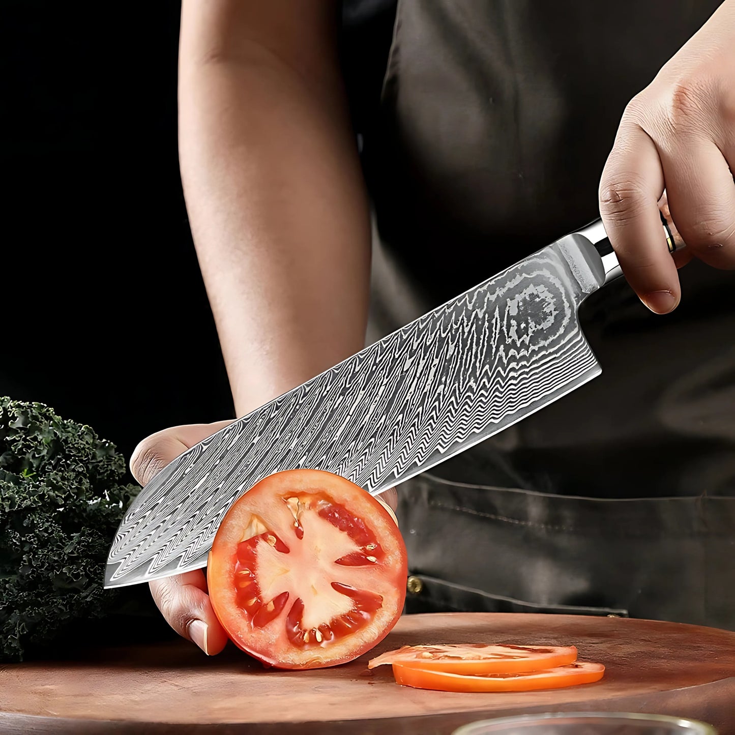 Asahi Damascus Santoku