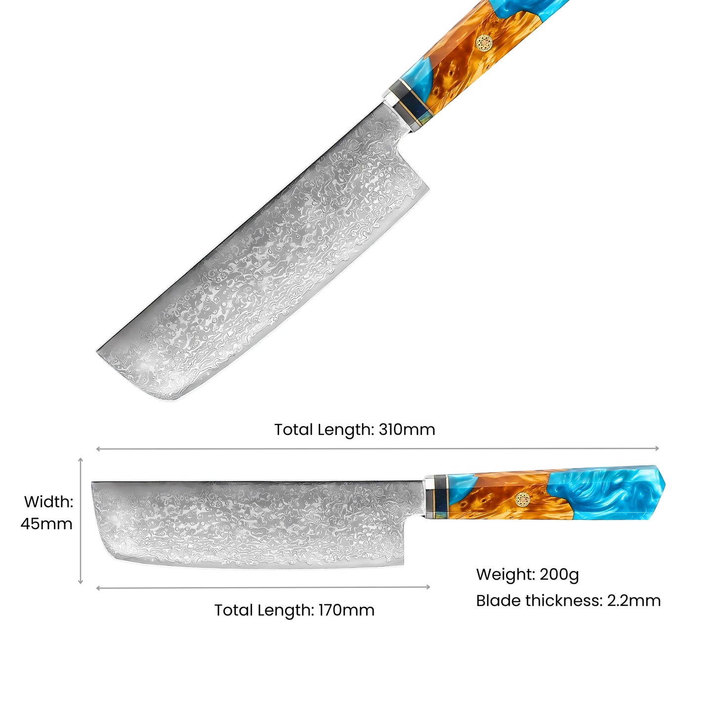 Akarui Damascus Nakiri