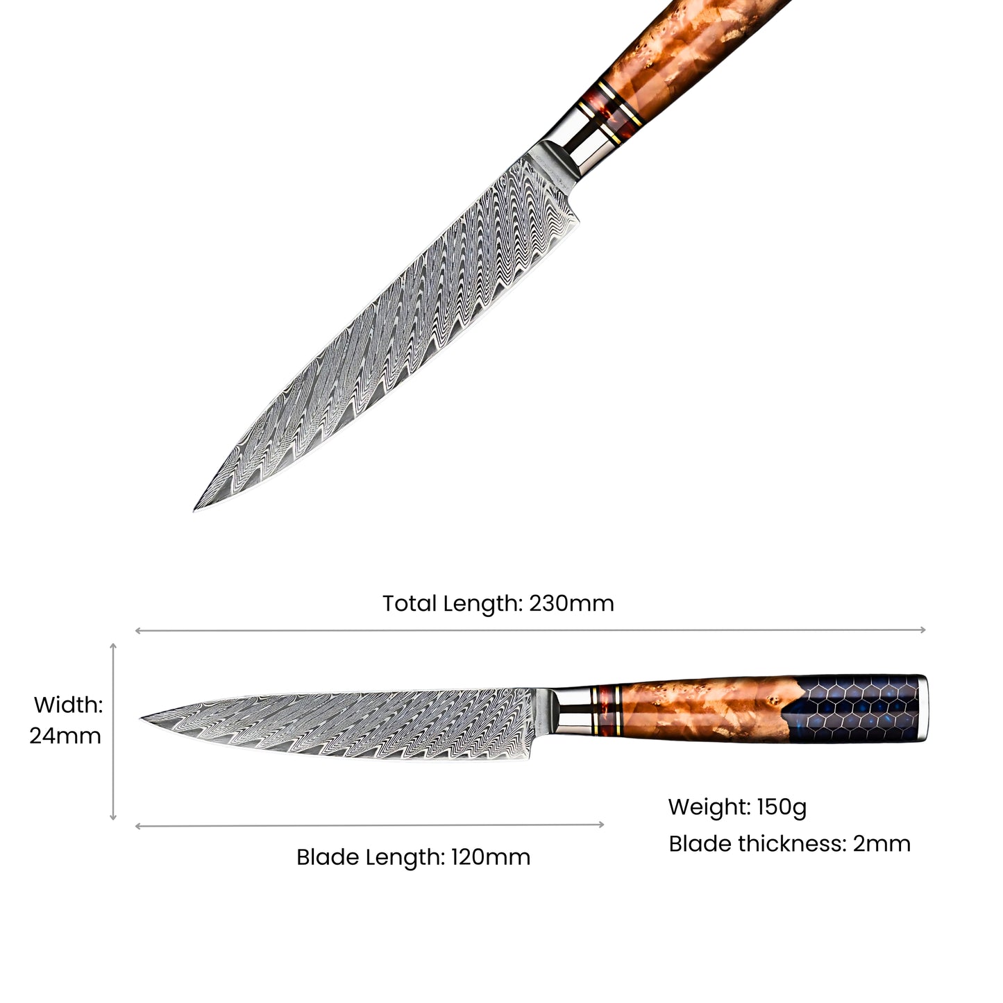 Asahi Damascus Petty