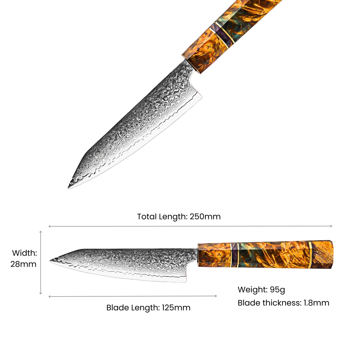 Satsuki Damascus Petty